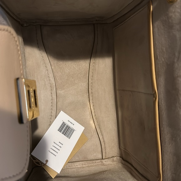 NWT Michael Kors Collection Bancroft Md Satchel, Denim/Genuine Leather - Picture 13 of 16